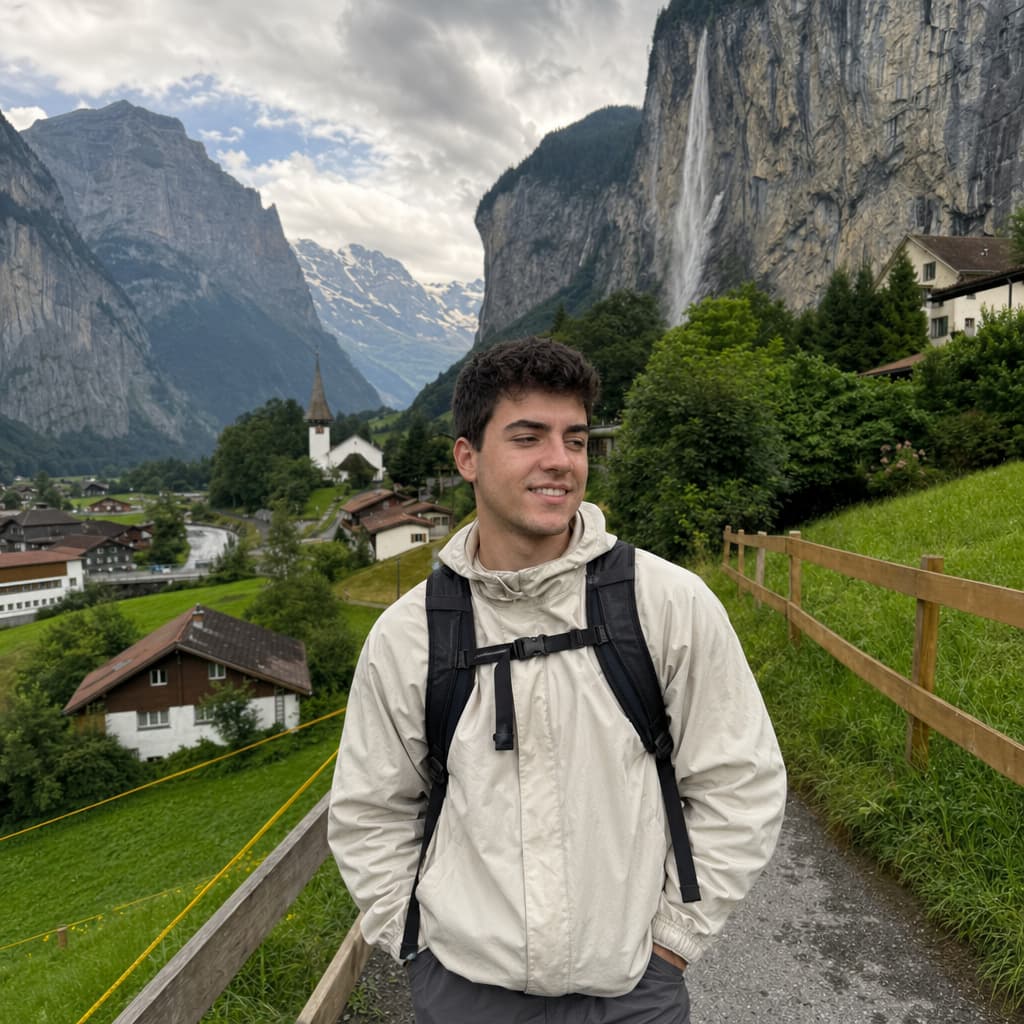Sample FramesGame output — Hike · alps