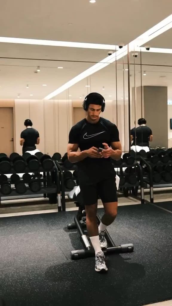 Sample FramesGame output — Gym cardio · focused